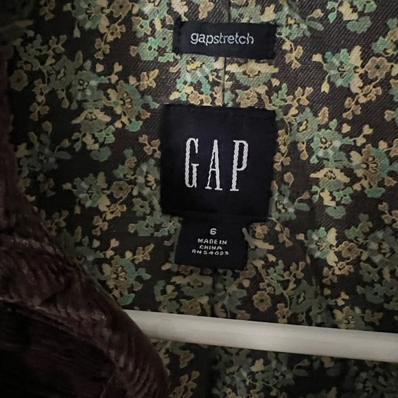 GAP Dark Brown Corduroy Blazer - Picture 5 of 7